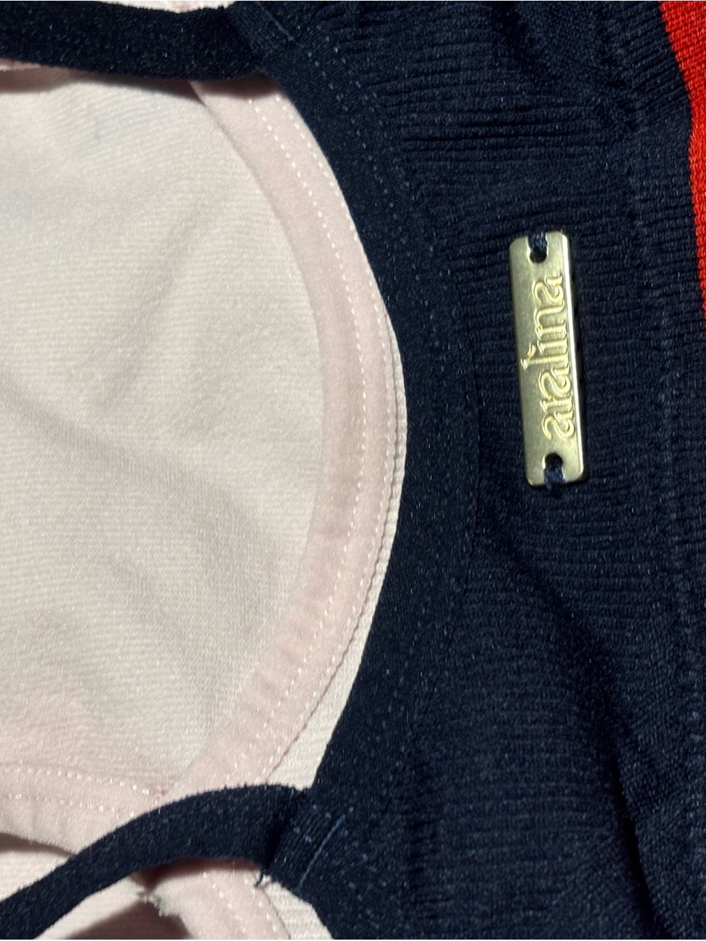 Aralina Navy, Red and white Trim. - Picture 4 of 5
